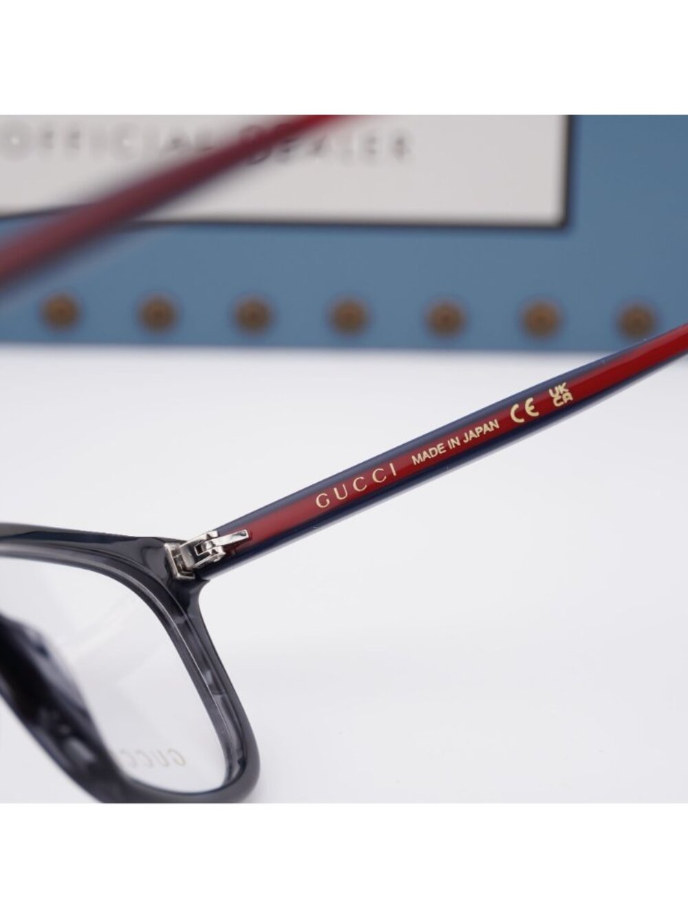 Gucci GG1928O 004 Square Eyeglasses – Grey Havana 53mm - Picture 9 of 11